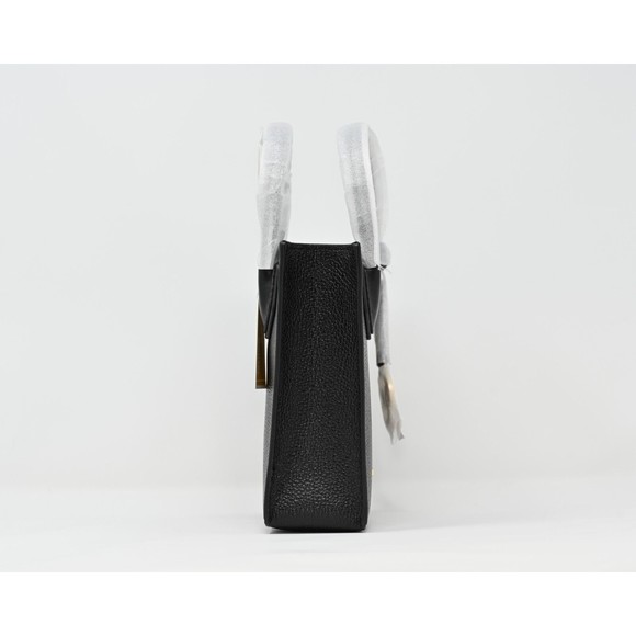 MICHAEL KORS MERCER Extra-Small N/S Shopper Crossbody Black Leather NWT $348 - Picture 3 of 12